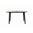 Стол ВВР Миллер бискайская сосна/черный №3, Пластик 120-160/80